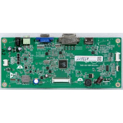 Mainboard Asus LMT 23,0" 1920x1080 VC239H MAIN BOARD(L&T) TPV 756GFECB0CA099 (04020-01670600, 715G7528-M01-001-004F, CBPCECHUSQ5) Chips TSUMU88CDT9-1, APA2603A, P06P03LVG, OZ9998MGN