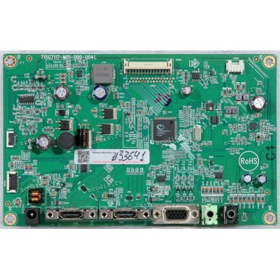 Mainboard Asus LMT 27,0" 1920x1080 VX279H MAIN BOARD(L&T) TPV 756GQECB0CA006 (04020-00980900, 715G7117-M01-000-004L) Chips TSUMU88CMT9-1, OZ9998MNG