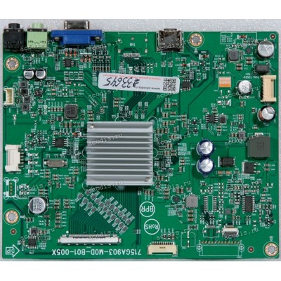 Mainboard Asus LMT 27,0" 1920x1080 VG27VH1B MAIN BOARD TPV 756GQJCB0CA039 (04020-00772000, 715GA903-M0D-B01-005X) Chips OZ9998TGN, APA2604C