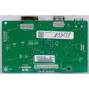 Mainboard Asus LMT 23,6" 1920x1080 VP247T MAIN BOARD TPV 756GQFCB0U1004 (04020-02000200, 715G7589-M01-000-004Y, CBPCFD6UAQ1) Chips TSUMO58CHG-1, APW7304, APA2603A