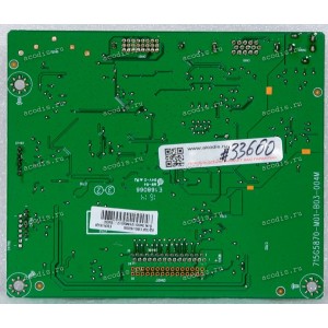 Mainboard Asus LMT 23,6" 1920x1080 VS247HR MN BRD(TPVK4870) TPV 756GQFCB0US006 (04020-00024400, 715G5870-M01-B03-004M, CBPRFV3USQ3) Chips NT68773HUMFG, RT8290A, APA2176A