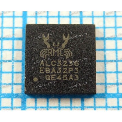 Микросхема RealTek ALC3236-CG, ALC3236-VB2-CG MQFN-48 AUDIO CODEC C.S (Asus p/n: 02043-00500000, 02043-00500100) NEW original