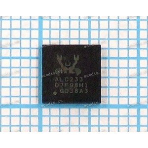 Микросхема RealTek ALC233, ALC233-CG, ALC233-CGT, ALC233-VB2-CGT MQFN48 QFN-48 PEGA 020J-00MT000 (Asus p/n: 06103-00310000) NEW original