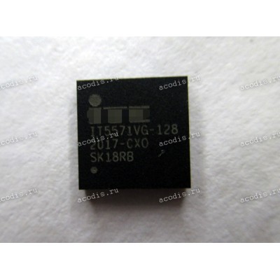 Микросхема ITE IT5571VG-128 CX0, IT5571E-128 CXA, CXS, CX0, CXO, CXZ, IT5571VG-128/CX HUABEI/HQ11111248000 VFBGA-128 (Asus p/n: 06037-00330100) EMBEDDED CONTROLLER