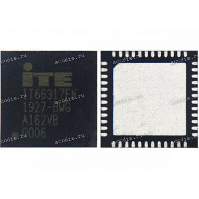 Микросхема ITE IT66317FN-BWG, IT66317FN/BW-0002, BWA, BWS, BW0, BWO QFN-48 (Asus p/n: 06111-00110000) NEW original
