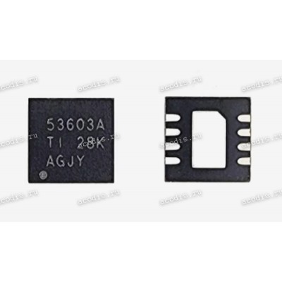 Микросхема Texas Instruments TPS53603A, TPS53603ADRGR, 53603A QFN-8, SON-8, DFN-8 (Asus p/n: 06127-00080000)
