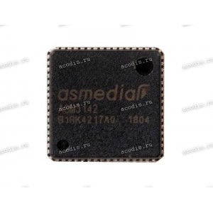 Микросхема ASMedia ASM3142 QFN-64 с разбора - PCIe x4 v3.0 USB 3.2 Gen2x1, 2 x Type-C (ORIENT AM-U3142PE-2C)