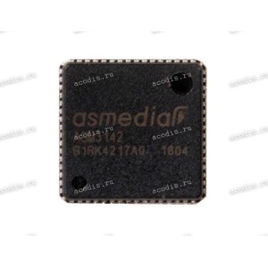Микросхема ASMedia ASM3142 QFN-64 с разбора - PCIe x4 v3.0 USB 3.2 Gen2x1, 2 x Type-C (ORIENT AM-U3142PE-2C) Микросхема ASMedia ASM3142 QFN-64 с разбора - PCIe x4 v3.0 USB 3.2 Gen2x1, 2 x Type-C (ORIENT AM-U3142PE-2C)