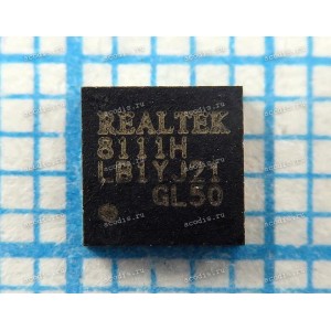 Микросхема RealTek RTL8111H, RTL8111HH-CG, RTL8111H-VB QFN-32 с разбора