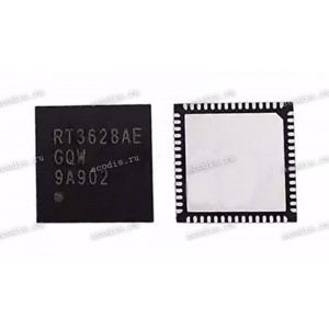 Микросхема RichTek RT3628AE, RT3628AEGQW WQFN-60 Dual Channel PWM Controller with I2C с разбора