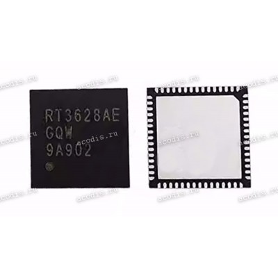 Микросхема RichTek RT3628AE, RT3628AEGQW WQFN-60 Dual Channel PWM Controller with I2C с разбора