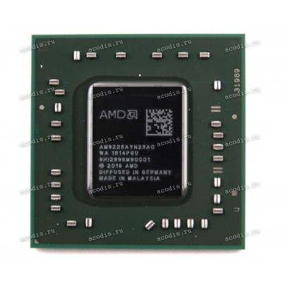 Процессор Socket FT4 (BGA-769) AMD A6-9225 Q2 2018 2.6G/1M BGA SR-FT4 CPU AM9225AYN23AC 15W (Asus p/n: 01002-01070700) NEW original