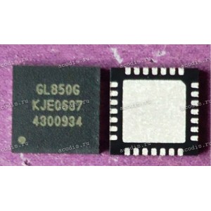 Микросхема Genesys Logic GL850G, GL850G-OHY60, GL850G-OHYXX QFN-28 HUABEI/HQ11111283000 (Asus p/n: 06039-00220000) USB 2.0 Hub Controller NEW original