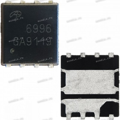 Микросхема Alpha&Omega AON6996 QCI BAM69960000(DFN) DUAL MOSFET 30V, 60A, 3.1W (6996, Asus p/n: 07005-01031900) NEW original