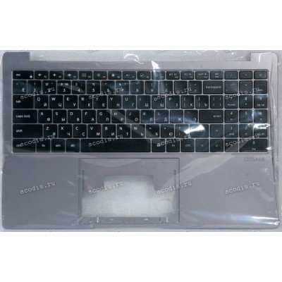 Keyboard Digma EVE C5800 DN15CN-8CXW02 + topcase без Тачпада (F0007-032 MB33010) (Black/Silver/Matte/RUO)