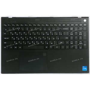 Keyboard Digma Pro Sprint M DN15P5-8DXW02 + topcase (PRIDE+K4369 MB3424010) (Black/Black/Matte/RUO/LED)