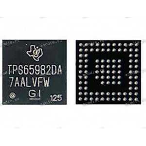Микросхема Texas Instruments TPS65982DA, TPS65982DAZQZR BGA96 USB PD CONTROL (Asus p/n: 06050-00200200) NEW original