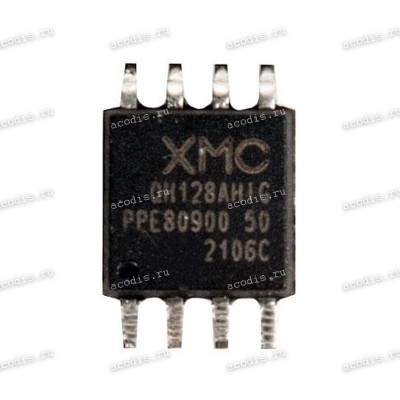 Микросхема XMC QH128AH1G, QH128AHIG, XM25QH128AHIG, XM25QH128ID SOP-8 3V 128M-BIT SERIAL FLASH MEMORY WITH DUAL/QUAD SPI & QPI 128 Megabit 3V Serial Flash Memory with 4Kbyte Uniform Sector 