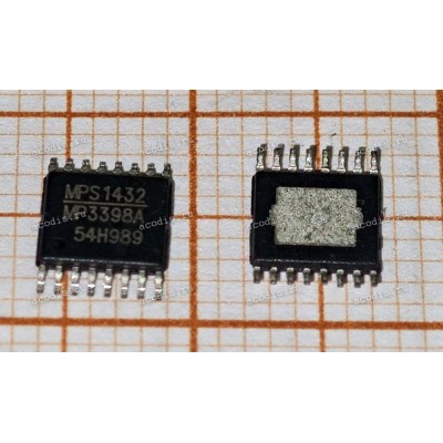 Микросхема MPS MP3398A, MP3398AGF-Z, MP3398D, MP3398DGF-Z TSSOP16-EP 