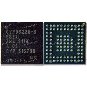 Микросхема Infineon CYPD6227-96BZXI, CYPD6227-96BZXIT, CYPD6227-96BZXI/T, EZ-PD™ CCG6DF BGA-96 Контроллер USB-C и PD Микросхема Infineon CYPD6227-96BZXI, CYPD6227-96BZXIT, CYPD6227-96BZXI/T, EZ-PD™ CCG6DF BGA-96 Контроллер USB-C и PD