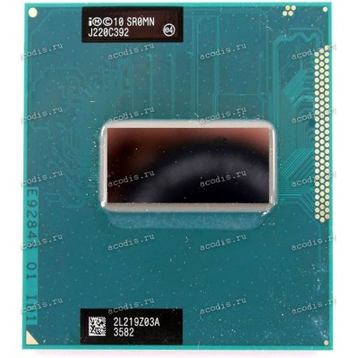 Процессор Socket G2 (rPGA988B) Intel Core i7-3610QM (SR0MN) (4*2,3GHz, 4*256kb+6Mb, HD Grafics 4000)