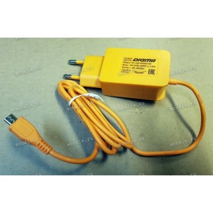 БП Digma 5V 2,0A MicroUSB DC-JHD-050200-5N оранжевый