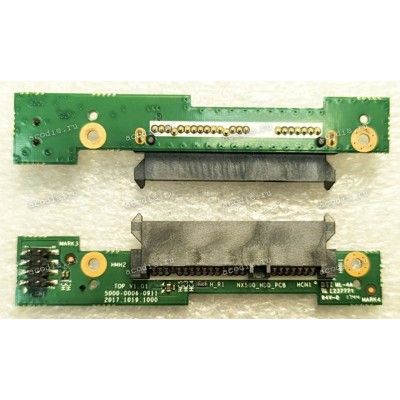 HDD SATA board Depo VIP C1510 NX500L (NX500LSLDEP01), Hasee NX500L (5000-0006-0911, NX500_HDD_PCB)
