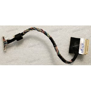 LCD LVDS шлейф мониторный 30 pin, шаг 1.0 mm, длина 225 mm Dell 19,0" 1280x1024 E197FPb 0XH534 (5K.L1Y01.003)