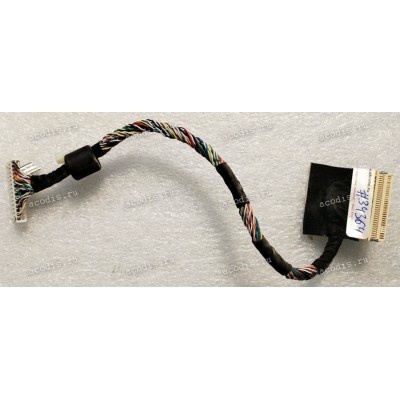 LCD LVDS шлейф мониторный 30 pin, шаг 1.0 mm, длина 225 mm Dell 19,0" 1280x1024 E197FPb 0XH534 (5K.L1Y01.003)