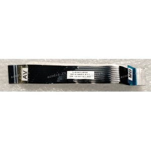FFC шлейф 8 pin прямой, шаг 1.0 mm, длина 68 mm Lenovo IdeaPad V560 LA56  / LB56 (50.4JW03.011)