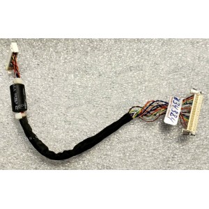 LCD LVDS шлейф мониторный 30 pin, шаг 1.0 mm, длина 225 mm Dell 17.0" 1280x1024 E177FPc 0FJ178