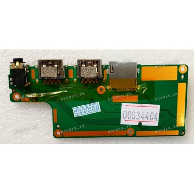 USB & Audio & Card reader Board Irbis 17NBC2000 (p/n: GM17C-DB-WIFI-MA-V01 E353925)