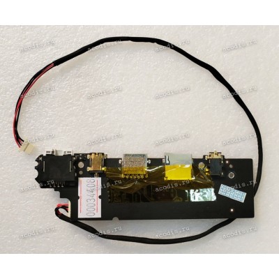 USB & DC & Audio & RJ45, card reader board Irbis NB702 (p/n: IN-SA133C-NB156AS-USB-AG-V02)