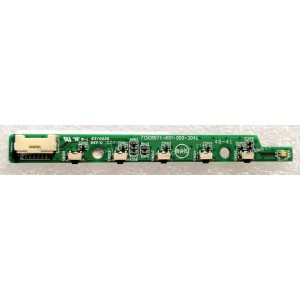 Switch LED board Asus LCD Monitor VT168N KEY BOARD LMT TPV KEPCFQUA1 (04020-02220100, 715G8074-K01-000-004L)
