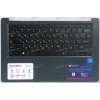 Keyboard Irbis NB283 черная с темно-синим топкейсом, русифицировнная +Topcase, Б/У Keyboard Irbis NB283 черная с темно-синим топкейсом, русифицировнная +Topcase, Б/У