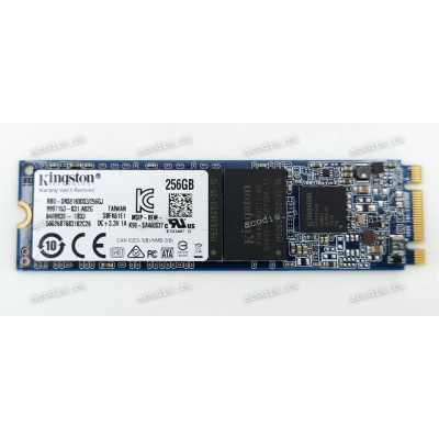 NGFF M.2 2280 SSD B&M key PCI-E only NVME 256GB Kingston RBU-SNS8154P3/256GJ3 E8FK11.T 256GB (03B03-00222000) SSD P3X2 256GB M2 2280 NVME PCI Express 3.0 x2 (NVMe 1.3), контроллер Phison PS5008-E8-10 FH64B08UCT, микросхемы 3D TLC NAND, последовательны