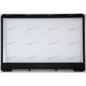 Верх. кр. рамка Asus X407MA, X407UA-1B, X407UB, X407UF чёрная матовая (90NB0HP1-R7B011, 13NB0HP1AP0211, 12321264-00, 13NB0HP1P02011) X407UA-1B LCD BEZEL ASSY NB