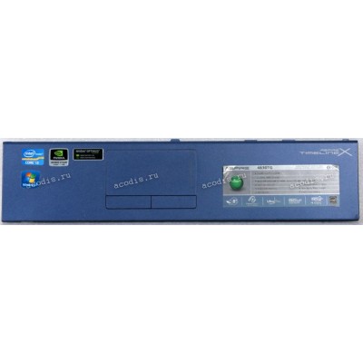 Панель тачпада Acer Aspire 4830TG синяя (AP0IO000310)