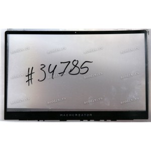 Верх. кр. рамка Гравитон Н14И-Т, Machenike MachCreator 14 Intel Gen 11 MC-14i511320HF60HSM00RU, MC-14i711390HF60HSM00RU, MachCreator 14x Intel Gen 12 MC-14Xi512500HQ90HBM00R, ThundeRobot 14, IP3 с надписью MACHCREATOR чёрная