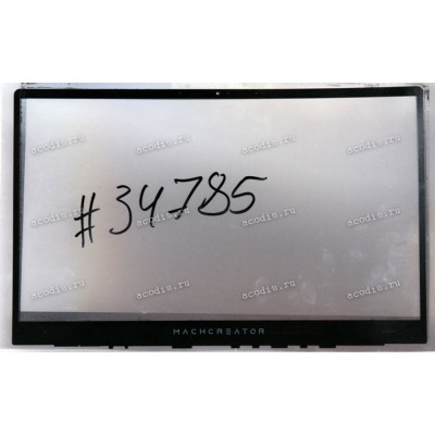 Верх. кр. рамка Гравитон Н14И-Т, Machenike MachCreator 14 Intel Gen 11 MC-14i511320HF60HSM00RU, MC-14i711390HF60HSM00RU, MachCreator 14x Intel Gen 12 MC-14Xi512500HQ90HBM00R, ThundeRobot 14, IP3 с надписью MACHCREATOR чёрная