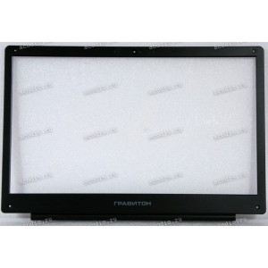 Верх. кр. рамка Гравитон Н15И-К2, Н15И-ТП, ICL RAYbook Si1514, Si1512, Machenike 15, Rikor R-N-H-CPU-D-M-PSU-C, ThundeRobot 15, Shanghai IP3 CN23-156P0 чёрная original с надписью ГРАВИТОН