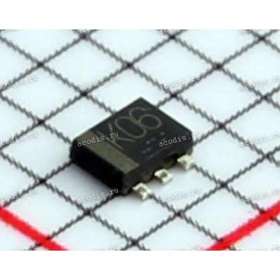 Микросхема ROHM EM6K6, EMT6, EM6K6T2R DUAL N-MOSFET SOT-563 SC-107C (K06, KO6, Asus p/n: 07G005892010) NEW original 1.8V Drive Nch+Nch MOSFET