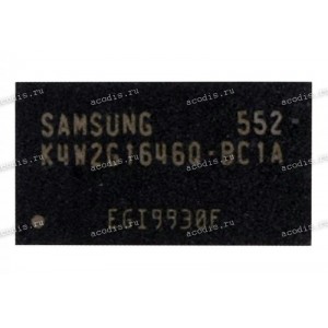 Микросхема Samsung K4W2G1646Q-BC1A GDDR3 128M*16 1.35V FBGA-96 (Asus p/n: 03007-00030300) NEW original Микросхема Samsung K4W2G1646Q-BC1A GDDR3 128M*16 1.35V FBGA-96 (Asus p/n: 03007-00030300) NEW original