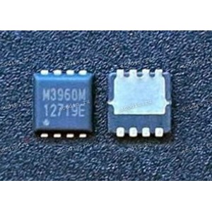 Транзистор UBIQ QM3960M3, M3960M (30V, 28A, 1.67W) PRPAK QCI BAM39600000 N-MOSFET (Asus p/n: 07005-01036300) NEW original