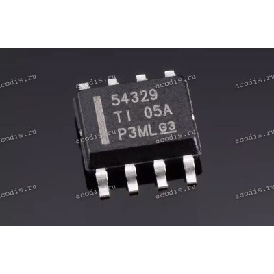 Микросхема Texas Instruments TPS54329DDA, TPS54329DDAR, TPS54329DDAT, TPS54329EDDA, TPS54329EDDAR, TPS54329EDDAT SOIC-8-EP  Преобразователь DC-DCStep-down type -40°C~+85°C@(TA) 1 Step-down Adjustable 0.76V~7V 3A 4.5V~18V 650kHz