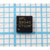Микросхема Anpec APL5934C, 5934C QFN-10, TDFN3X3-10