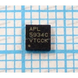 Микросхема Anpec APL5934C, 5934C QFN-10, TDFN3X3-10