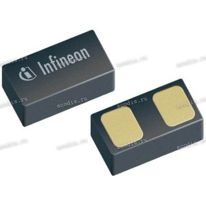 Диод Infineon ESD101-B1-02ELS TSSLP-2-4 ESD PROTECTION (R, Asus p/n: 07024-01050000) NEW original TVS, 30Вт, 6,1В, 2А, двунаправленный