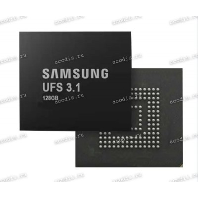 Микросхема Samsung KLUDG4UHDC-B0E1 128GB FBGA153 FW:P01 UFS3.1 FLASH (Asus p/n: 03100-00155000) NEW original