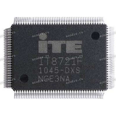 Микросхема ITE IT8721F DXA, DXS QFP-128 QFP128 SIO (Asus p/n: 02G570002110) NEW original